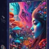 Bluebird Puzzle: Mushroom World (500)