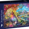 Bluebird Puzzle: Rose Cat Khan - Autumn Castle Festival (1000)