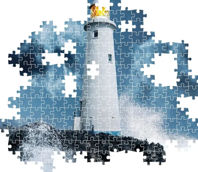 Clementoni: Lighthouse in the Storm (1000)