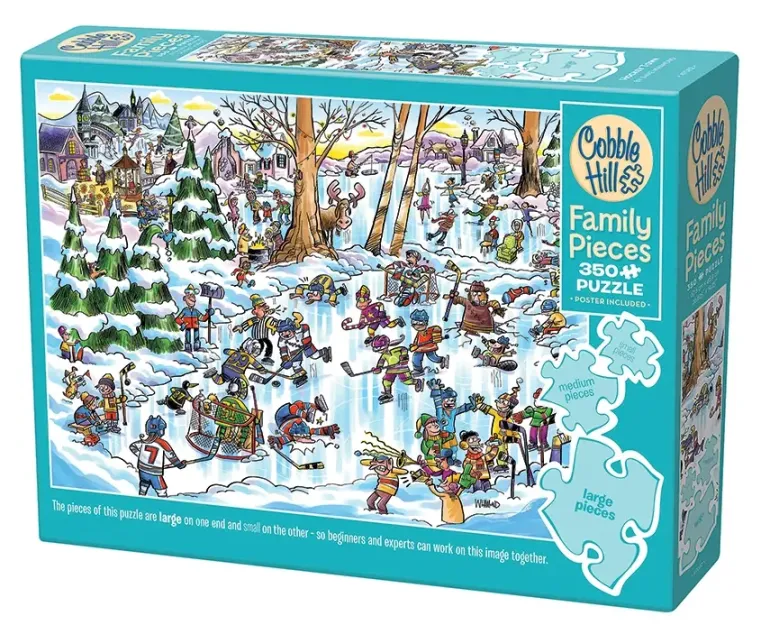 Cobble Hill: Family Pieces - Hockey Town (350)