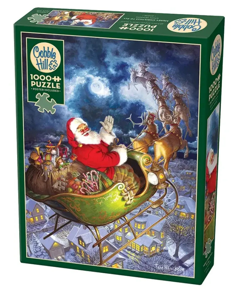 Cobble Hill: Merry Christmas to All (1000)