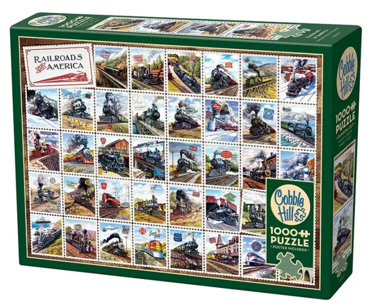 Cobble Hill: Railroads of America (1000)