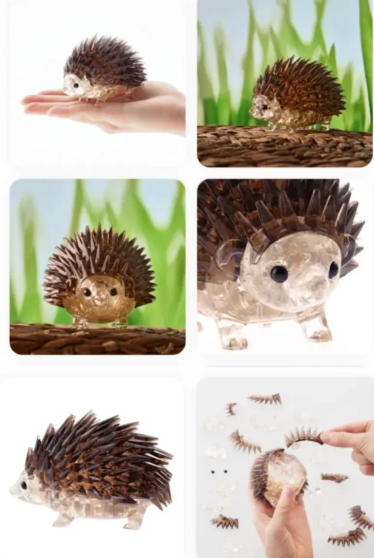 Crystal Puzzle: Hedgehog (55)