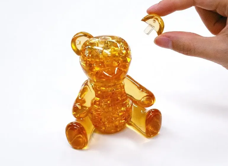 Crystal Puzzle: Teddy Bear - Brown (41)