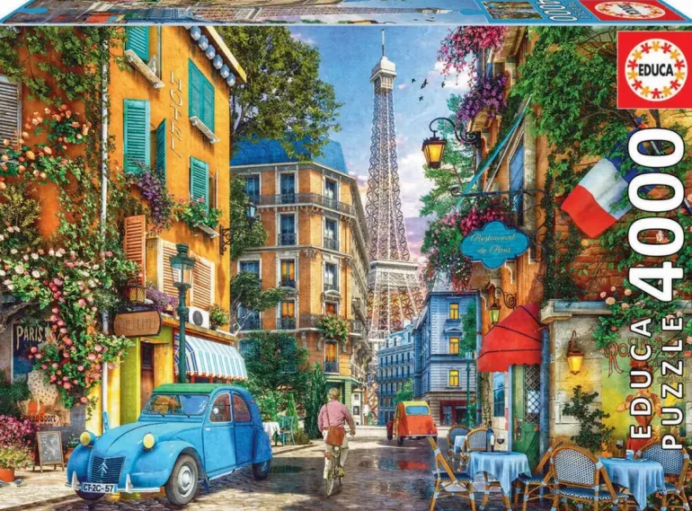 Educa: Dominic Davison - The Old Streets of Paris (4000)