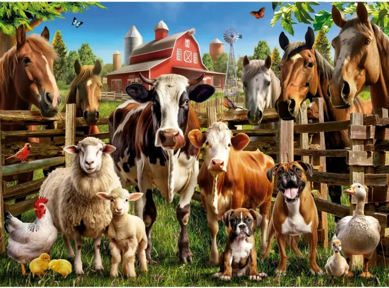 Educa: Farmyard Buddies (500)