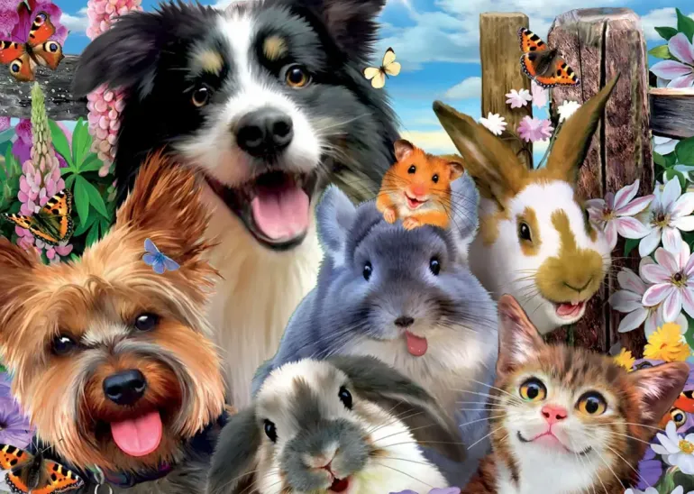 Educa: Yard Buddies Selfie (500)