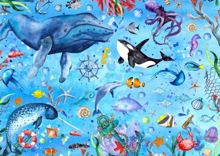 Enjoy: Deep Blue Sea (1000)