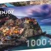 Enjoy: Manarola at Dusk, Cinque Terre (1000)