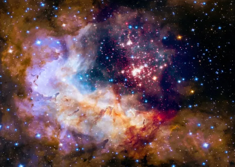 Enjoy: Star Cluster in the Milky Way Galaxy (1000)