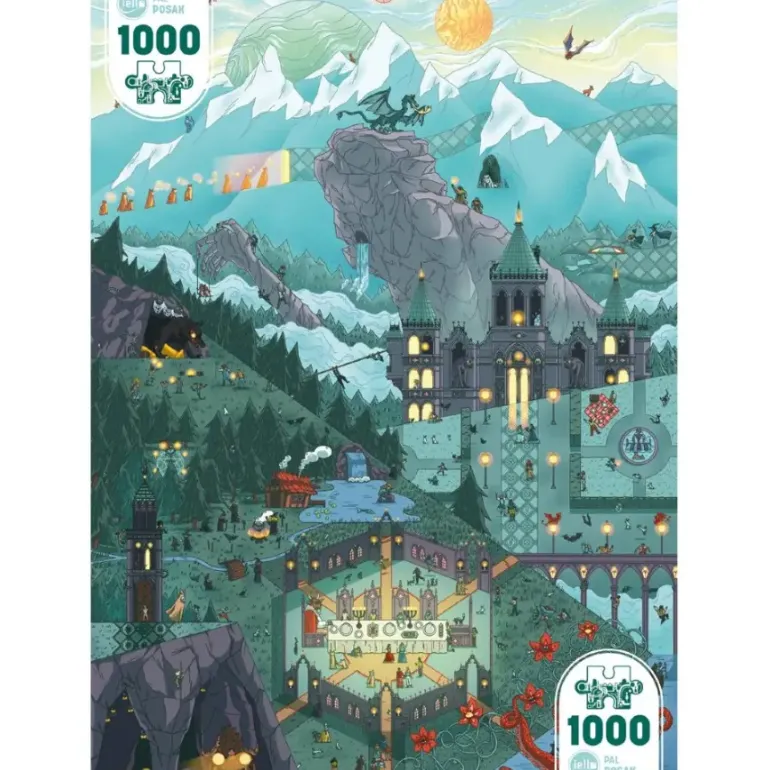 Iello: Puzzle Universe - Chemins Obscurs (1000)