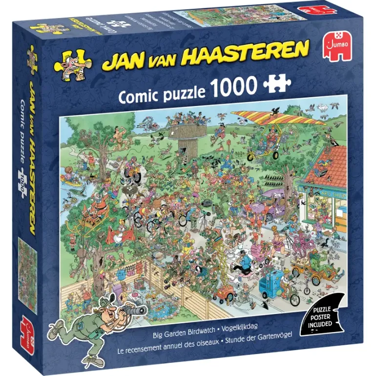 Jan Van Haasteren: Big Garden Birdwatch (1000)