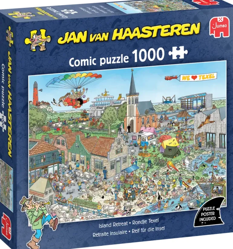 Jan Van Haasteren: Island Retreat (1000)
