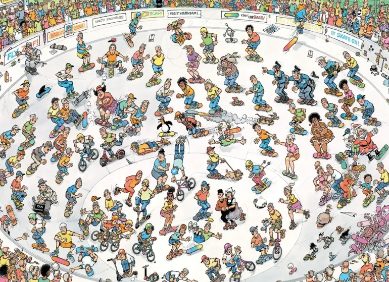 Jan Van Haasteren: Riding The Skate Bowl (2000)