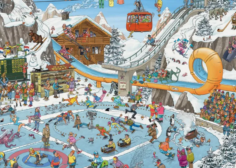 Jan Van Haasteren: The Winter Games (1000)