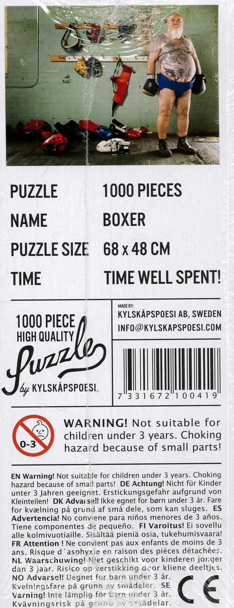 Kylskåpspoesi: Boxaren (1000)