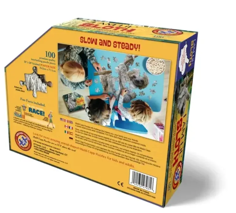 Madd Capp Puzzles: I am Lil' Sloth (100)