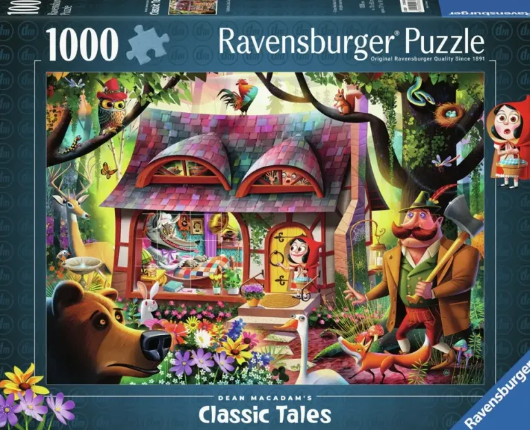 Ravensburger: Dean Macadam - Classic Tales, Come In, Red Riding Hood (1000)