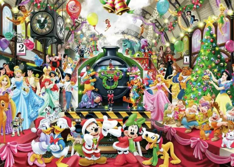 Ravensburger: Disney - All Aboard for Christmas (1000)