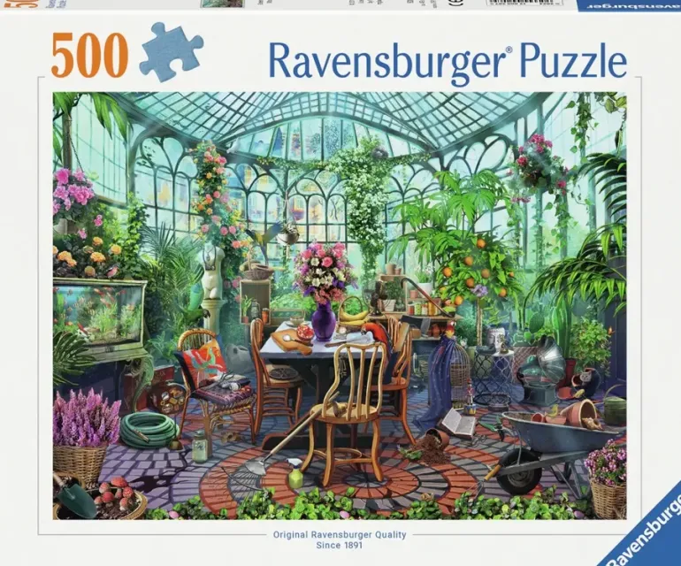 Ravensburger: Greenhouse Morning (500)
