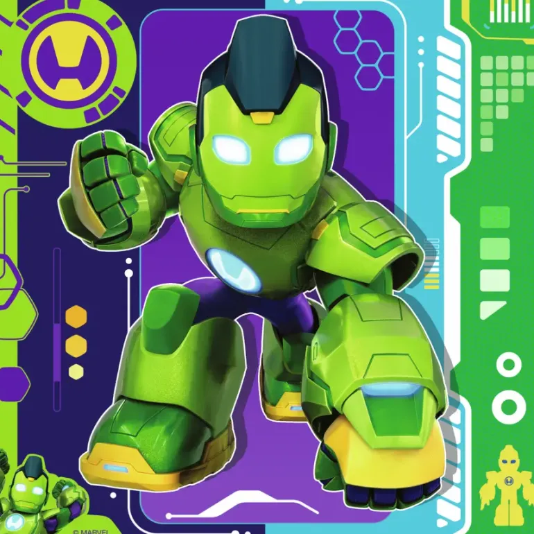 Ravensburger: Marvel - Iron Man, Awsome Friends (3 x 49)