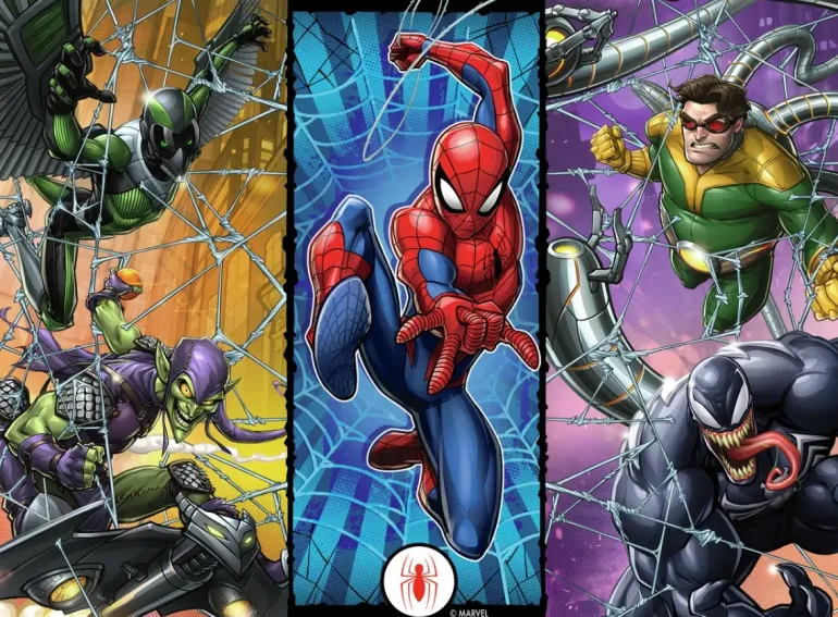 Ravensburger: Marvel Spiderman - Webbed Wonder (300)