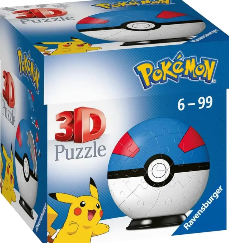 Ravensburger: Puzzle Ball - Pokemon, Great Ball (54)