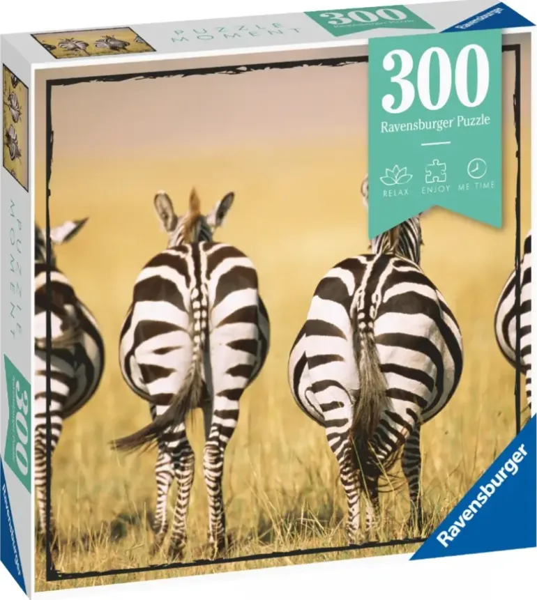 Ravensburger: Puzzle Moment - Zebra (300)