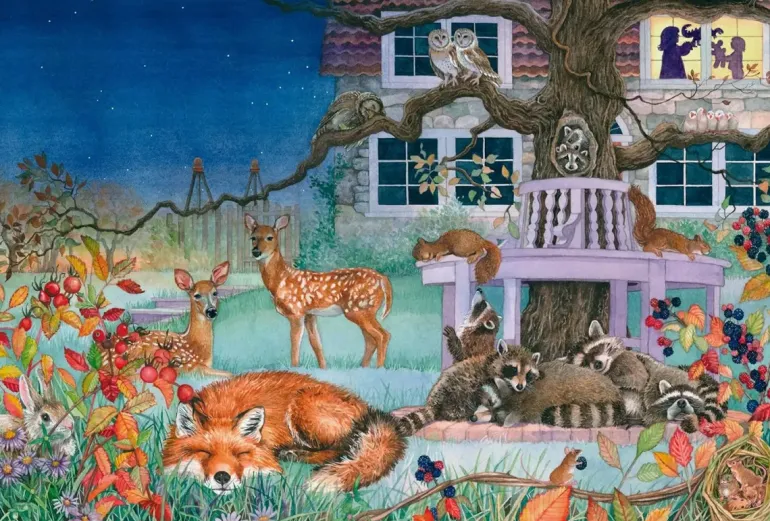 Schmidt: Animal Visit by Night (100)
