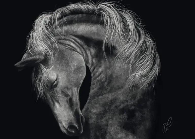 Schmidt: Ashley Rader - Power, Horse - The Epitome of Strength (1000)