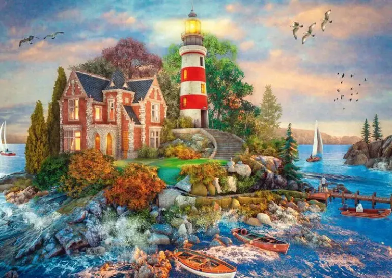 Schmidt: Dominic Davison - Lighthouse on the Rock (500)