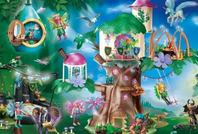 Schmidt: Playmobil Pussel - Ayuma, Magical Fairy Forest (100)
