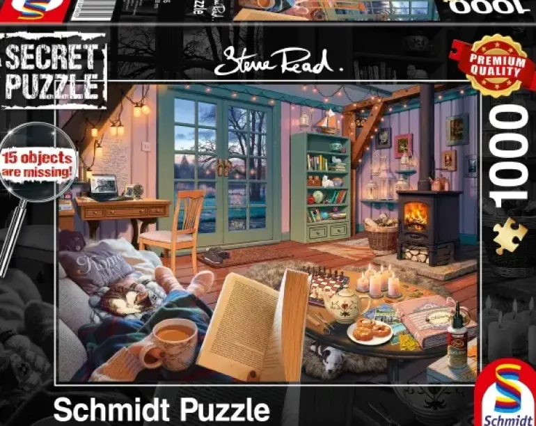 Schmidt: Secret Puzzle - Steve Read, At the Holiday Home (1000)
