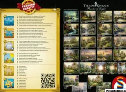 Schmidt: Thomas Kinkade - Cobblestone Brooke (1000)