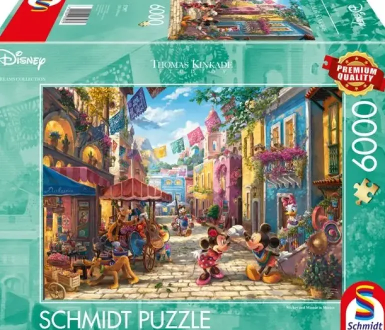 Schmidt: Thomas Kinkade Studios - Disney, Mickey and Minnie in Mexico (6000)