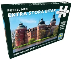 Svenskapussel: Gripsholms slott - extra stora bitar (100)