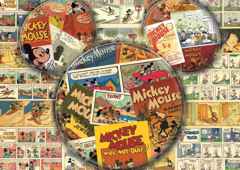Trefl: Disney - Comic Mickey Mouse (1000)