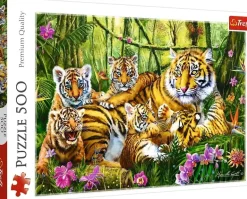 Trefl: Family of Tigers (500)
