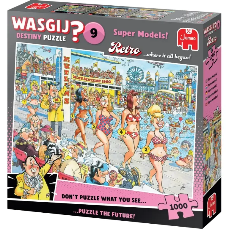 Wasgij? Destiny #09: Super Models! (1000)