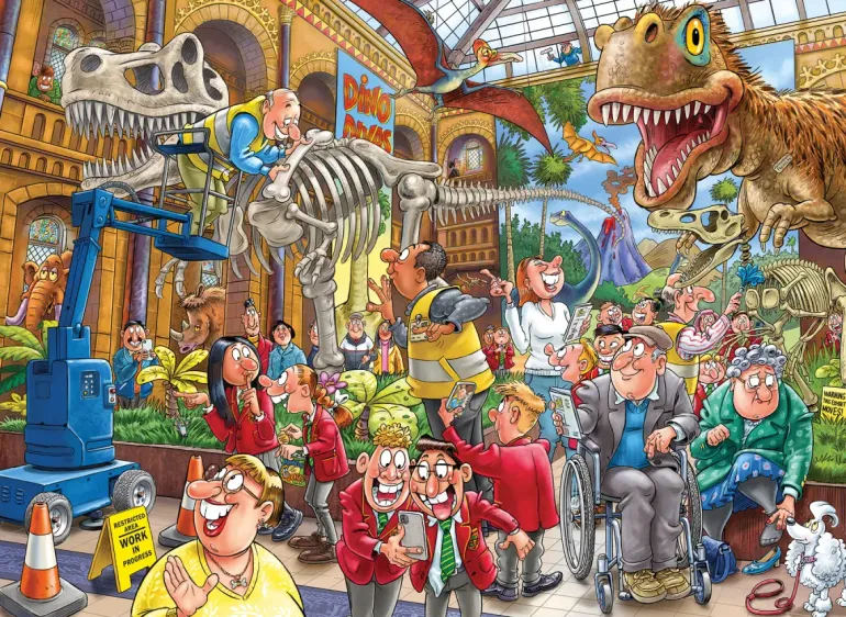 Wasgij? Mystery #24: Blight at the Museum (1000)